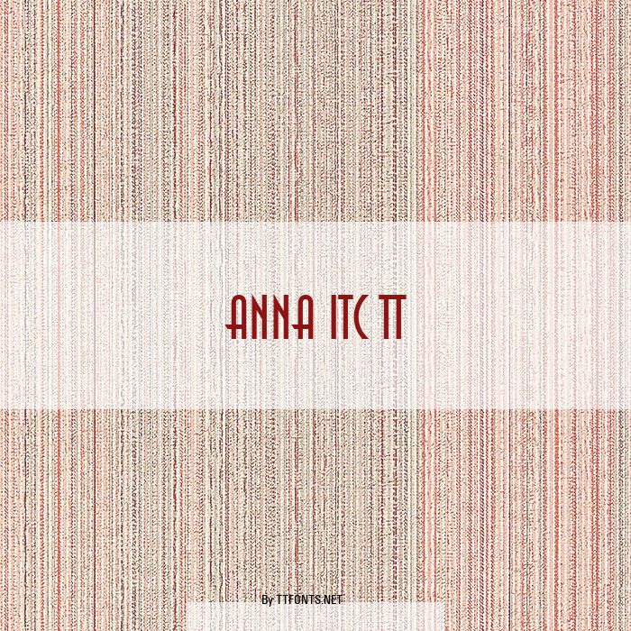 Anna ITC TT example